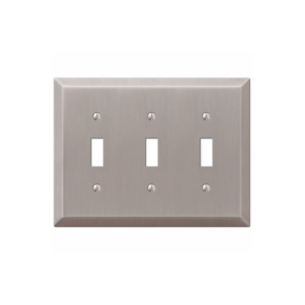 Westek 3T BN Century Wallplate 163TTTBN - main